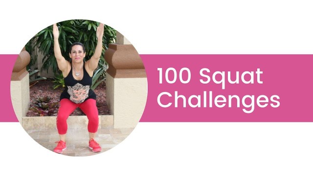 '100 Resistance Band Squat Challenge (Great For The Booty)'