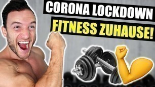 'Die besten Lockdown Fitness Tipps für Zuhause! | Training, Ernährung und Motivation'