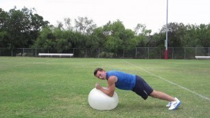 'Coach Kozak\'s Creative Abs Workout - HASfit Exercise Ball Exercises - Stability Ball Workout'