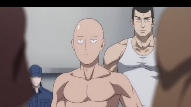 'One Punch Man-Fitness test Saitama Destroys Training Regimen Tagalog Dub'