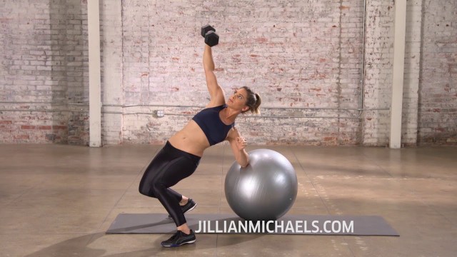 'STABILITY BALL EXERCISES - JILLIAN MICHAELS WORKOUT'