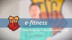 'Fitness zu Hause: Fit in den Sommer - Powerfitness mit Coach Jürgen: Bauchmuskeltraining'
