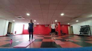 'LBT Pilates class with Ellie part one'