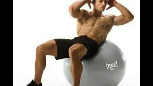 '5 STABILITY BALL EXERCISES TO BURN BELLY FAT'