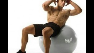 '5 STABILITY BALL EXERCISES TO BURN BELLY FAT'