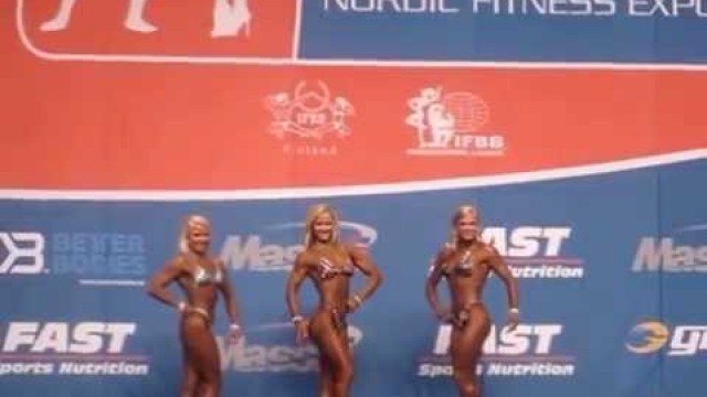 'NFE 2014, Body fitness over all: Hanna Saario'