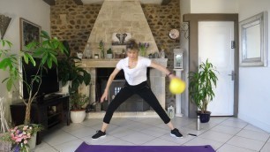 'Exercices avec ballon, 38 saison 2 gym a la maison'