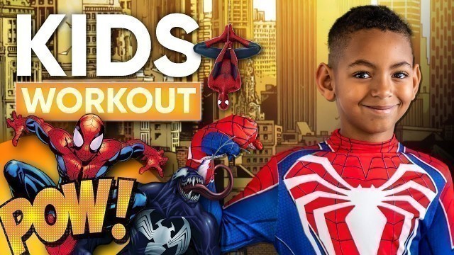 'SPIDERMAN WORKOUT für Kinder zum Mitmachen (Kinder Fitness)'