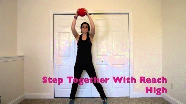 'Cardio Exercise Ball Workout'