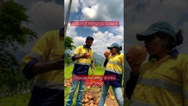 'COUPLE FITNESS GOALS|HUSBAND WIFE FIT TOGETHER #shorts #tiktok #viral #trending #fitness #couple'