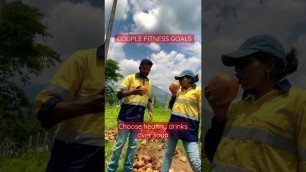 'COUPLE FITNESS GOALS|HUSBAND WIFE FIT TOGETHER #shorts #tiktok #viral #trending #fitness #couple'