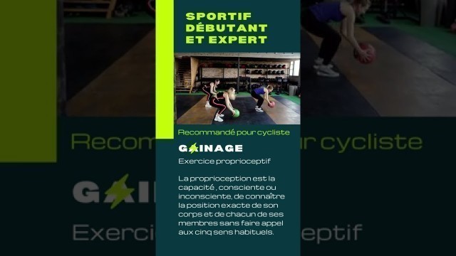 '#SHORTS Renforcement musculaire - Gainage avec ballon'