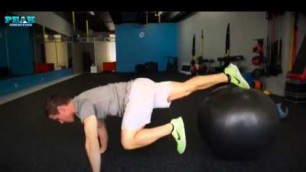 'Advanced stability ball exercises'