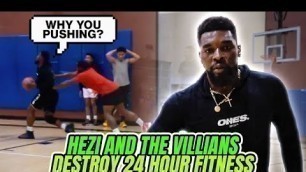 'Hezi , Kenny Chao & The Villains Take over 24 Hour Fitness'