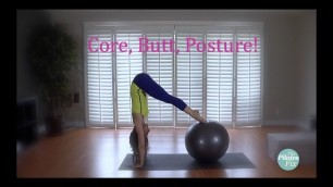 'Big Stability Ball - Core and Posture Workout'