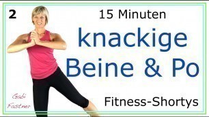'15 min. straffe Beine und knackiger Po | Fitness-Shortys ohne Geräte'
