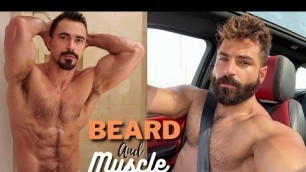 'Beard & Muscle | Bearded Muscular Men | Fitness'