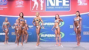 'NFE 2016 - Body Fitness juniorit - Vertailut'