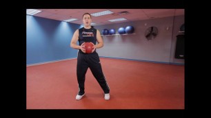 'Medicine ball workouts: Bodyweight Squats With Medicine Ball'