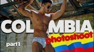 'Male Model Underwear Fitness Physique Photoshoot in Colombia by photographer West Phillips'
