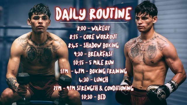 'Ryan Garcia\'s INSANE Training Camp Routine'