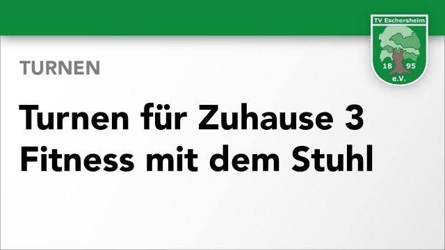 'Turnen: Turnen für Zuhause 3 - Fitness mit Stuhl'