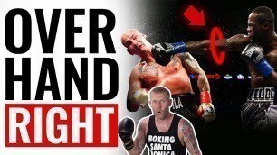 'How to Throw & Land The Overhand Right in Boxing'
