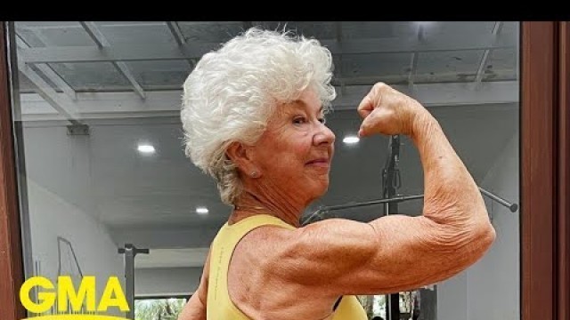 '75-year-old fitness influencer shares how she learned to live happily l GMA'