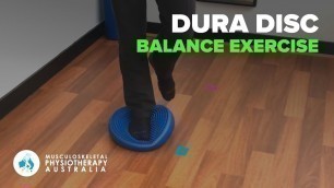 'Dura Disc Balance Exercise'