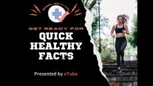 'QUICK HEALTHY FACTS | Food, Fitness, Random (Fun!) | #Shorts #YoutubeShorts'
