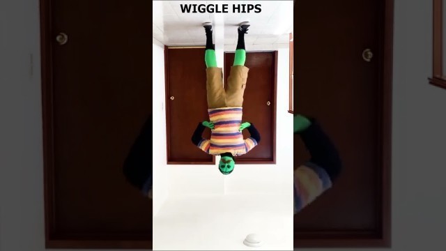 'WIGGLE HIPS exercise move. #exercise #fitness #alien #h3 #shorts #short'