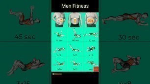 'Men Fitness | #workout#shorts'