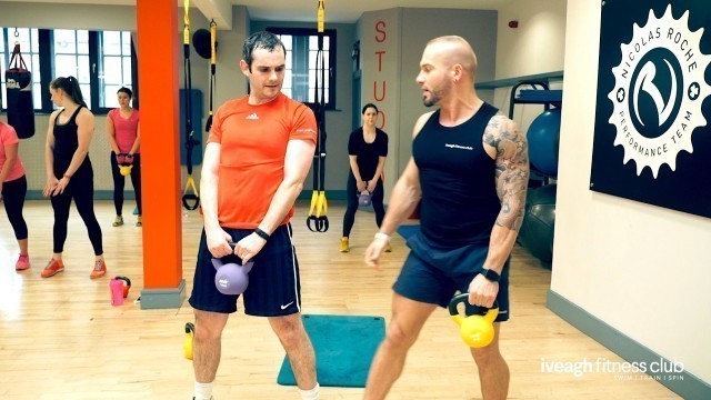 'Iveagh Fitness Club: Kettlebell & TRX Class.'