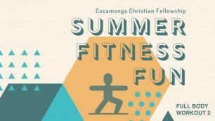 'CCF Fitness: Fully Body Workout 2'