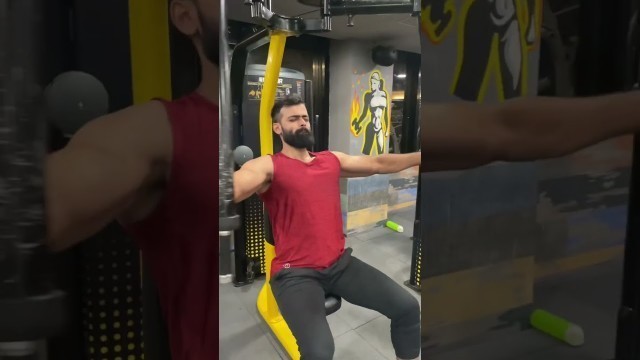 'Pec deck exercise | butterfly exercise | chest workout #gym'