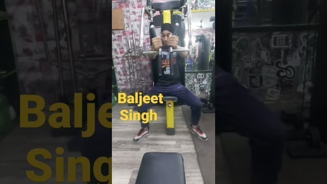 'Chest butterfly exercise Baljeet singh - Sikh Gym Lover -gym exercise - #gym #gymmotivation #fitness'