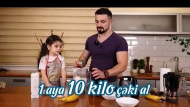 '1 aya  10 kilo çəki artır . 1 aya 10 kq al ... #kökelmek #kökəlmək #trend #kiloal #tefal #fitness'