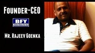 'Message from the founder|BFY SportsnFitness| Mr Rajeev Goenka'
