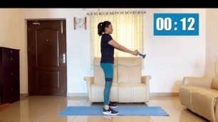 '5 Mins Legs Workout with a Single Dumbbell by BFY Faculty Urvashi Agarwal | #workout #health'