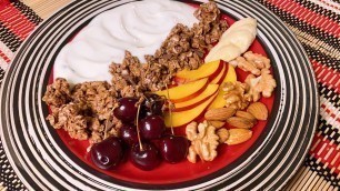 'Quick And Easy Breakfast Ideas | Yougurt and Granola | Nestle Fitness Granola'