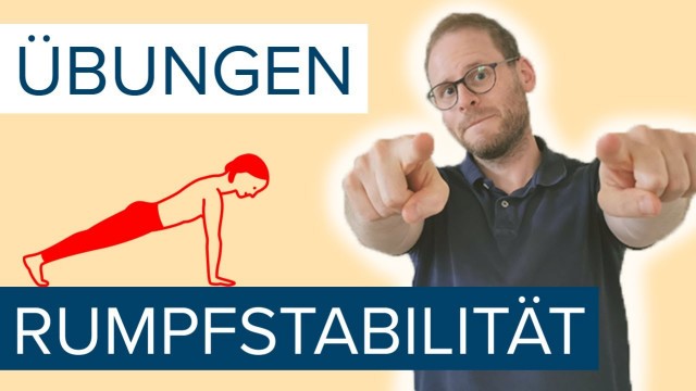 'Übungen für Rumpfstabilität - schnell, einfach, für Zuhause [Core Workout]'