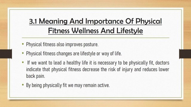 'Class 11th, Day-13, Physical Education, Ch-3 Lecture-1, (Physical fitness, wellness and lifestyle)'