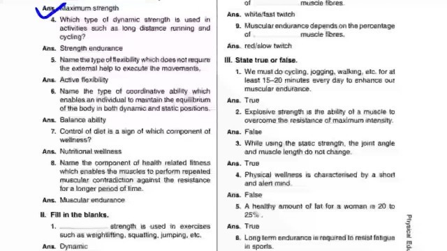 'Class-11 Cha-03(M.C.Q.) Physical fitness wellness & Lifestyle||Fitness Pathshala||#Fitnesspathshala'