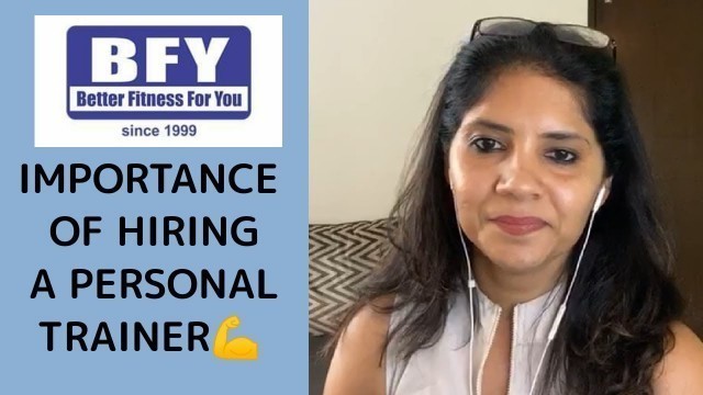 'Importance of Hiring a Personal Trainer  - Sunita Sharma | BFY Instagram Live'