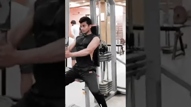 '#Butterfly exercise in gym#Short'