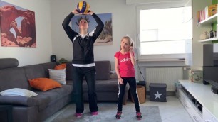 'Volleyball Übungen für Zuhause #1'