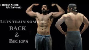 'Back & Biceps workout/ Feeling dizzy/ Fitness Mode'