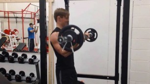 'Ben Carpenter- Tri-Set, Muscle Building Bicep Routine'
