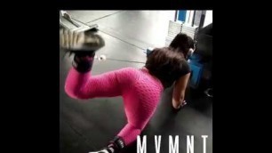 'Dizzy Fitness Workout with MVMNT Cable Ankle Straps'
