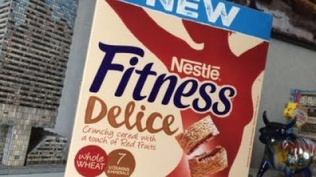 'Céréales NESTLE Fitness Delice - Produit de Macédoine.'